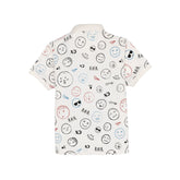 Boys All Over Printed Polo T-Shirt